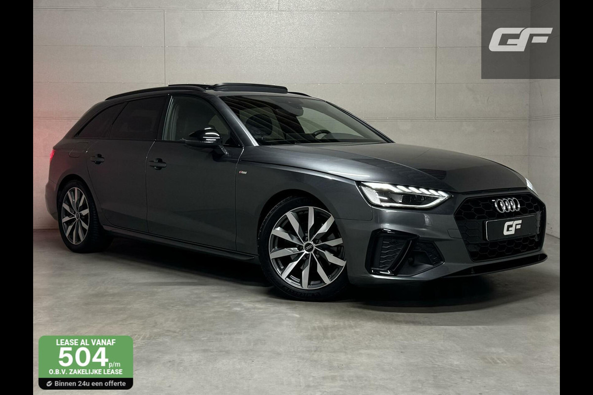 Audi A4 Avant 35 TFSI S-Line Black Edition Pano Virtual Sfeer NAP Audi A4 Avant 35 TFSI S-Line Black Edition Pano Virtual Sfeer NAP