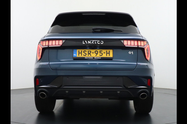 Lynk & Co 01 1.5 PHEV AUT-7 4wd 261pk Pano-Schuif-K-dak 20" 360°Camera Apple Carplay Android Auto Adaptive-Cr NaviPdc-a+v Ecc Keyless Led M-B Elek.Memory.Stoel File assistent Dodehoek detector Elektrisch bedienbare achterklep Rijstrooksensor Wifi Verkeersbord detectie 425Nm koppel 3,7kw laadvermogen A-label Euro 6 Hybride Benzine / Elektrisch rijden tot ca 69km  1800kg trekvermogen