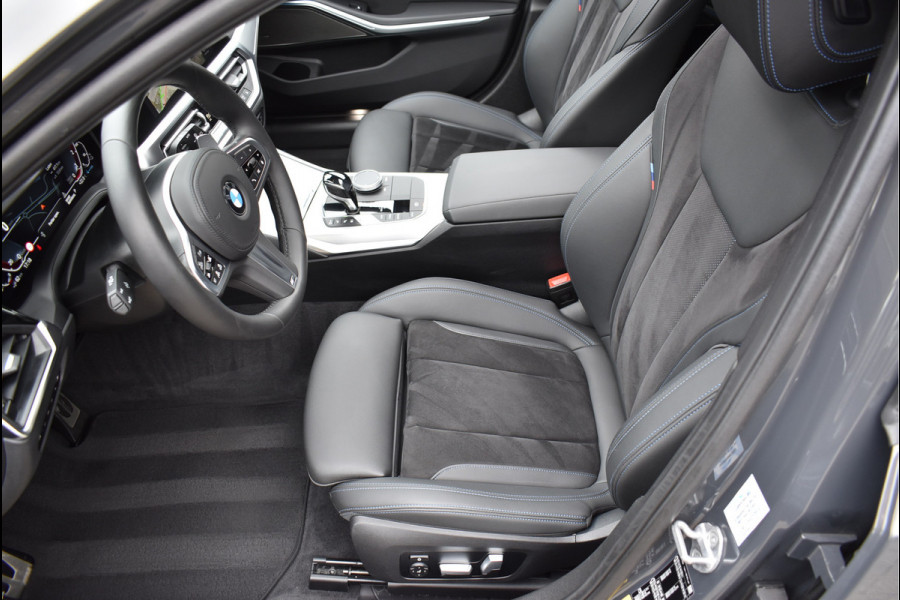 BMW 3 Serie Touring 330e xDrive M-Sport 292 Pk Dravit Grijs Metallic Pano Memory Head-Up Leder Keyless Trekhaak 19 Inch