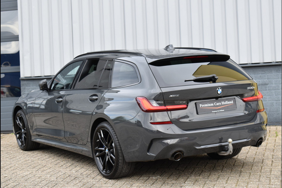 BMW 3 Serie Touring 330e xDrive M-Sport 292 Pk Dravit Grijs Metallic Pano Memory Head-Up Leder Keyless Trekhaak 19 Inch