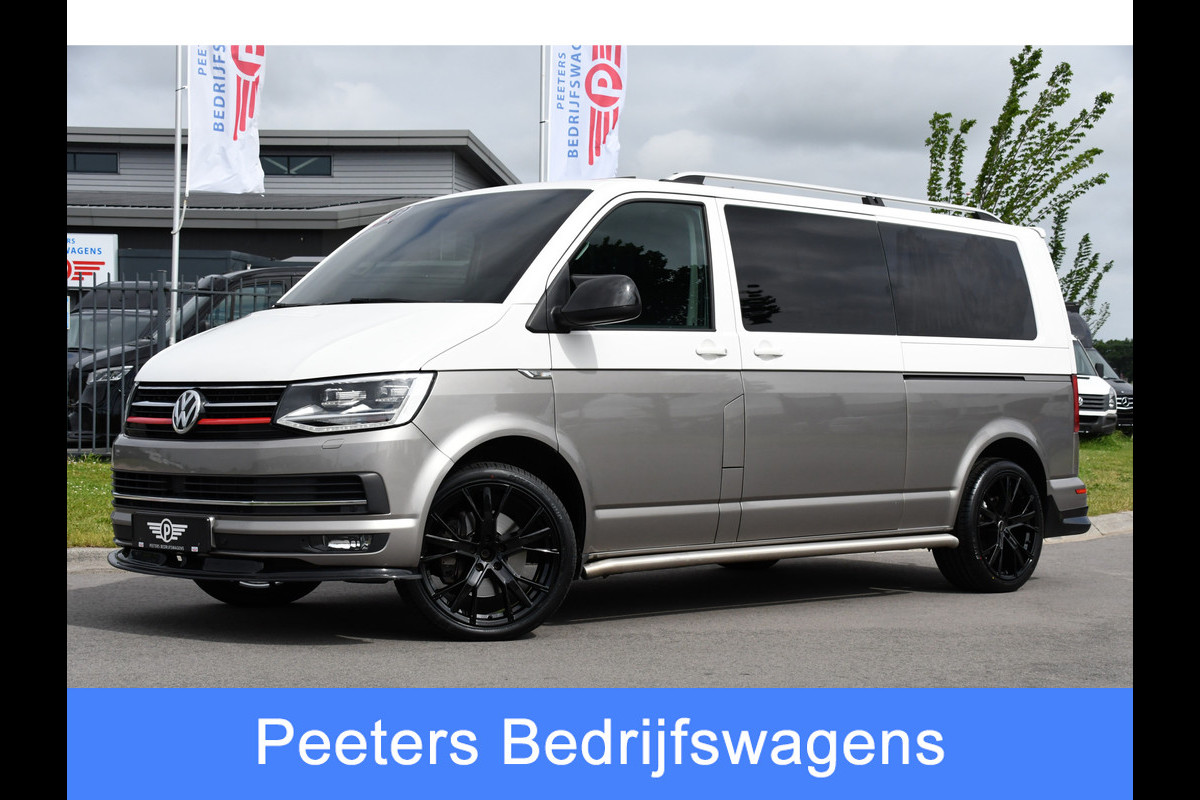 Volkswagen Transporter 2.0 TDI L2H1 DC Highline Adaptieve Cruise, Camera, 204PK, Automaat, LED, Electrische deur, Leder, Uniek! Volkswagen Transporter 2.0 TDI L2H1 DC Highline Adaptieve Cruise, Camera, 204PK, Automaat, LED, Electrische deur, Leder, Uniek!