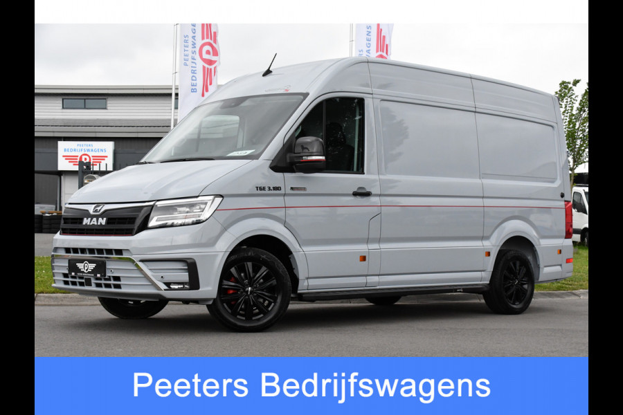 MAN TGE 35 2.0 Lion Edition L3H3 Individual EX btw - EX BPM, Camera, Cruise, Carplay, Leder, Clima, LED, Stoelverwarming, Carbon, 177PK, Automaat, Uniek!