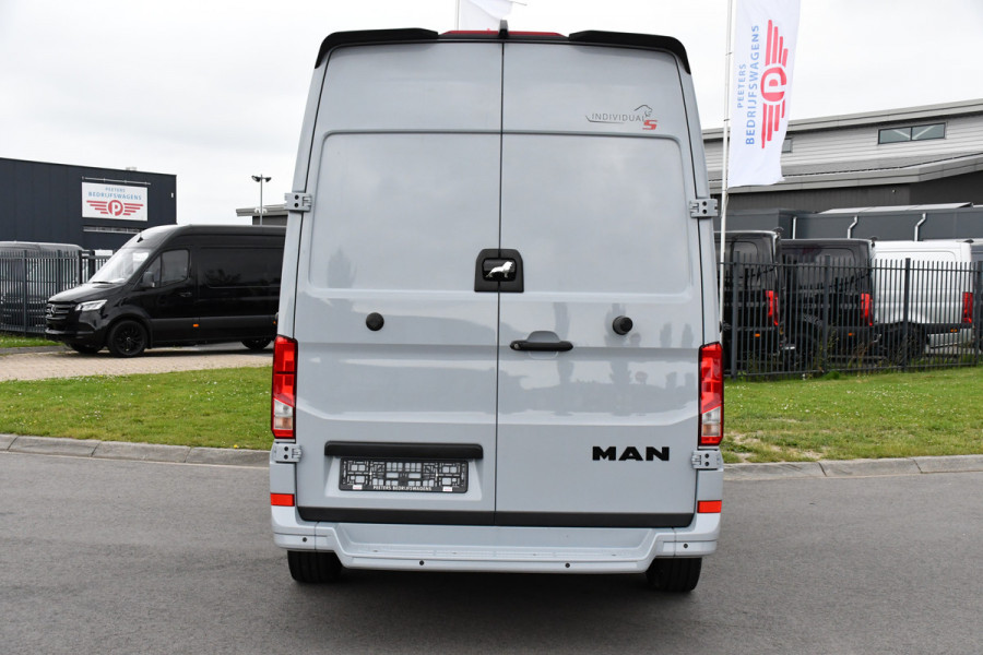 MAN TGE 35 2.0 Lion Edition L3H3 Individual EX btw - EX BPM, Camera, Cruise, Carplay, Leder, Clima, LED, Stoelverwarming, Carbon, 177PK, Automaat, Uniek!
