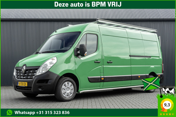 Renault Master T35 dCi | L3H2 | Imperiaal | Ladder | PDC | Camera | Navi | Cruise | Airco | Zijschuifdeur R+L | Euro 6