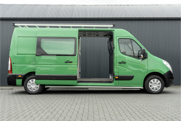 Renault Master T35 dCi | L3H2 | Imperiaal | Ladder | PDC | Camera | Navi | Cruise | Airco | Zijschuifdeur R+L | Euro 6