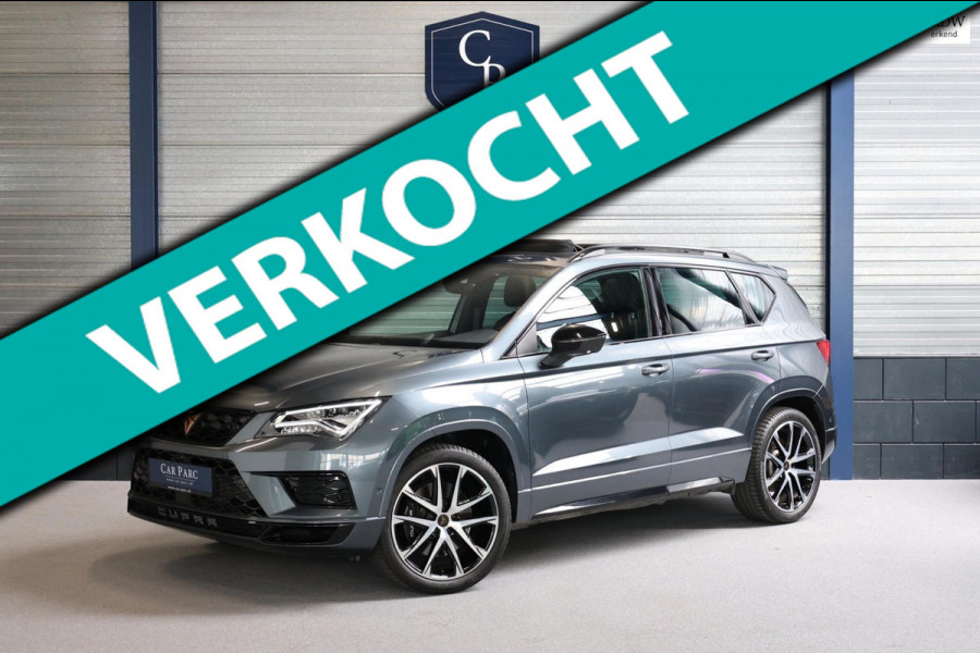 CUPRA Ateca 2.0 TSI 4DRIVE 300+PK LED/VIRTUAL/SFEER/BEATS/PANO/KUIP+ALCANTARA+S.VERWARMING/19" LMV/CAM/ACC/ECC/12 MDN GARANTIE!