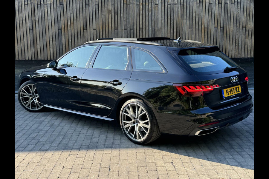 Audi A4 Avant 35 TFSI S-line Automaat | Panoramadak | Leer/alcantara bekleding | Elektrisch verstelbare bestuurdersstoel | LED verlichti