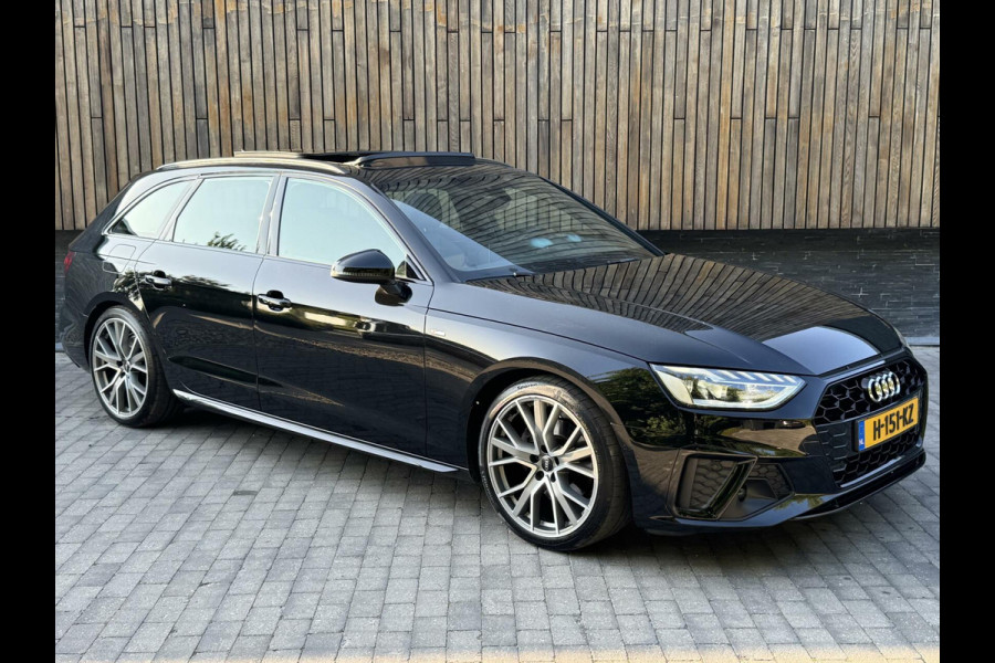 Audi A4 Avant 35 TFSI S-line Automaat | Panoramadak | Leer/alcantara bekleding | Elektrisch verstelbare bestuurdersstoel | LED verlichti