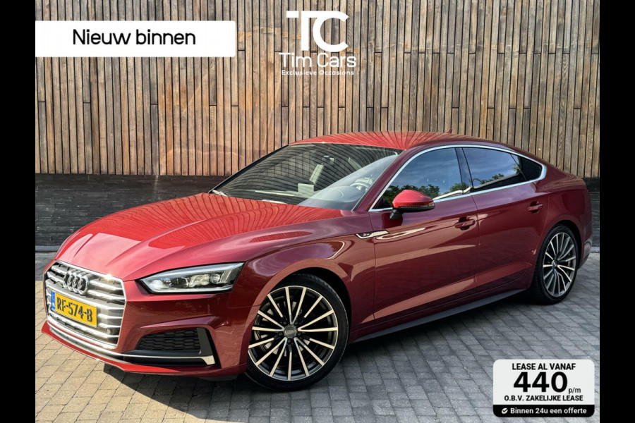 Audi A5 Sportback 1.4 TFSI S-line Automaat | Navigatiesysteem | Climate control | Cruise control | LED verlichting | Sportonderstel | Bu