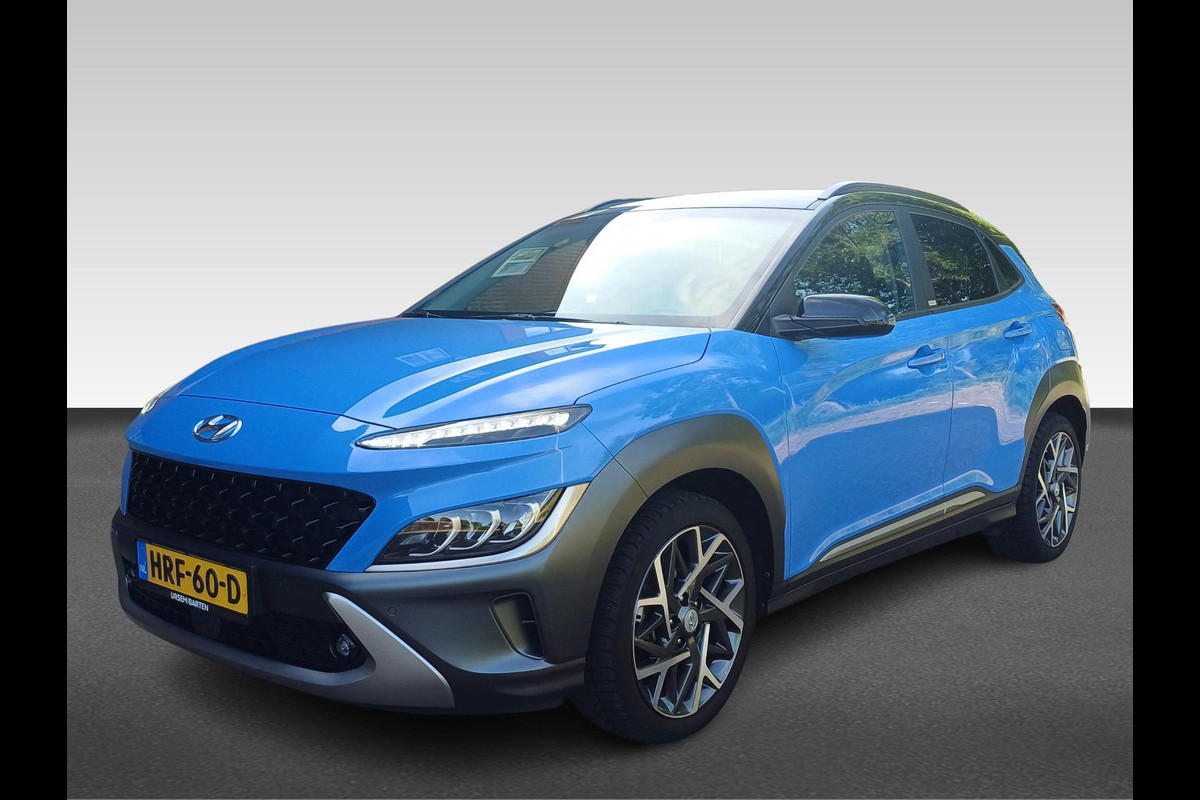 Hyundai Kona 1.6 GDI HEV Premium | black pack | volleder | blind-spot | head-up display | stoelverwarming & ventilatie | Hyundai Kona 1.6 GDI HEV Premium | black pack | volleder | blind-spot | head-up display | stoelverwarming & ventilatie |