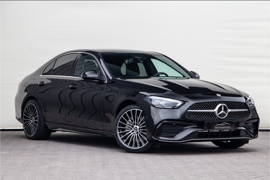 Mercedes-Benz C-Klasse 300 e AMG Line, Distronic, Trekhaak, Hybrid 2024