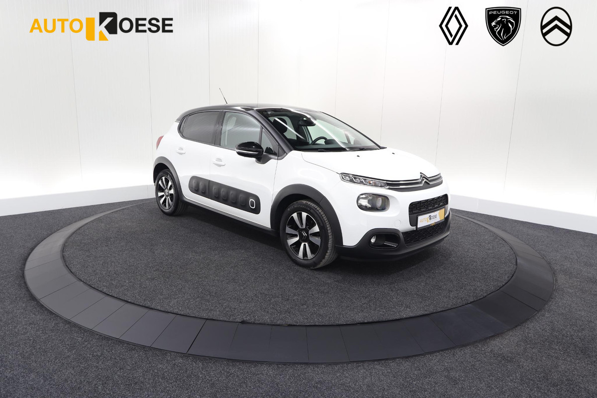 Citroën C3 PureTech 110 EAT6 Feel Edition | Panoramadak | Apple Carplay | Parkeersensoren | 16 Inch Lichtmetalen Velgen Citroën C3 PureTech 110 EAT6 Feel Edition | Panoramadak | Apple Carplay | Parkeersensoren | 16 Inch Lichtmetalen Velgen