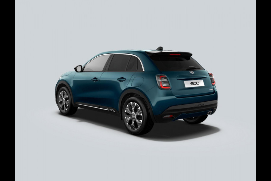 Fiat 600 1.2 Hybrid 145pk La Prima | Clima | Adapt. Cruise | Camera | BSM | 18" | Stoelverwarming | Apple Carplay | Elektr. A-Klep