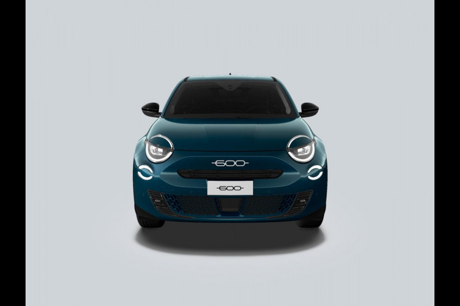 Fiat 600 1.2 Hybrid 145pk La Prima | Clima | Adapt. Cruise | Camera | BSM | 18" | Stoelverwarming | Apple Carplay | Elektr. A-Klep