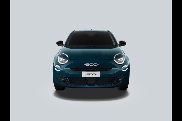 Fiat 600 1.2 Hybrid 145pk La Prima | Clima | Adapt. Cruise | Camera | BSM | 18" | Stoelverwarming | Apple Carplay | Elektr. A-Klep