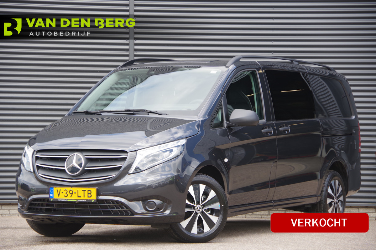 Mercedes-Benz Vito 116 CDI L2 AUT. LED, 2X SCHUIFDEUR, LEDER, CAMERA, NAVI, CRUISE, CLIMA, PARKEERSENSOREN, APPLE CARPLAY Mercedes-Benz Vito 116 CDI L2 AUT. LED, 2X SCHUIFDEUR, LEDER, CAMERA, NAVI, CRUISE, CLIMA, PARKEERSENSOREN, APPLE CARPLAY