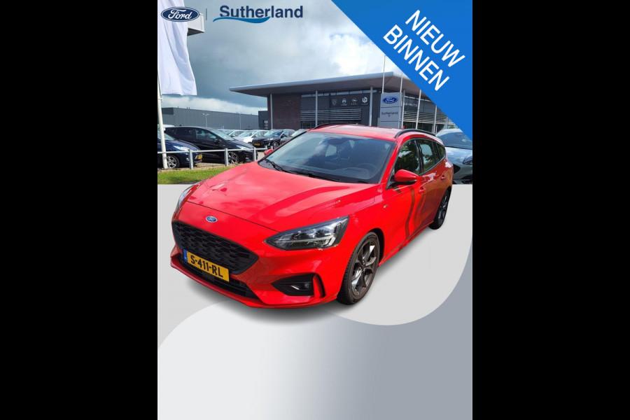 Ford FOCUS Wagon 1.5 EcoBoost 182 PK ST Line Business | LED | Winterpack | BLIS | Adaptieve Cruise Control | Camera | Electrische achterklep | Headup Display | DAB | Leder/Stof | 50DKM!