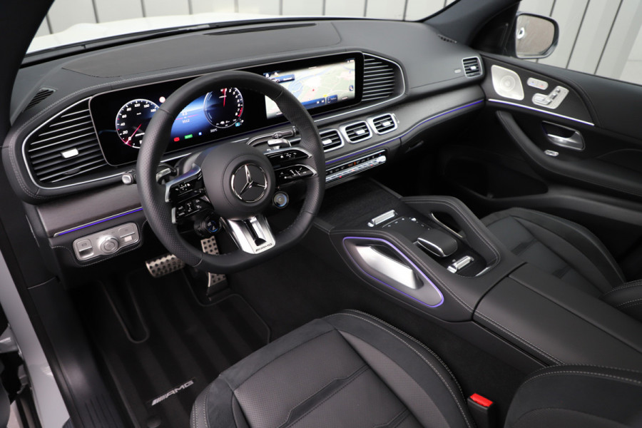 Mercedes-Benz GLE AMG 53 Hybrid 4MATIC+ | 585PK | Luchtvering | Pano | Keyles-go | Burmester | Sfeerverlichting | Multibeam | Distronic | Stuurwie