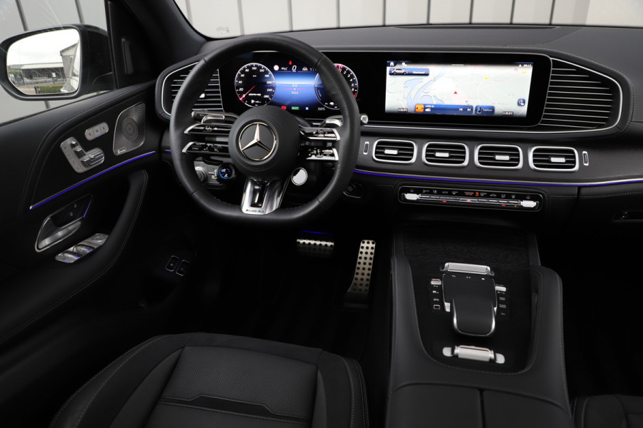 Mercedes-Benz GLE AMG 53 Hybrid 4MATIC+ | 585PK | Luchtvering | Pano | Keyles-go | Burmester | Sfeerverlichting | Multibeam | Distronic | Stuurwie