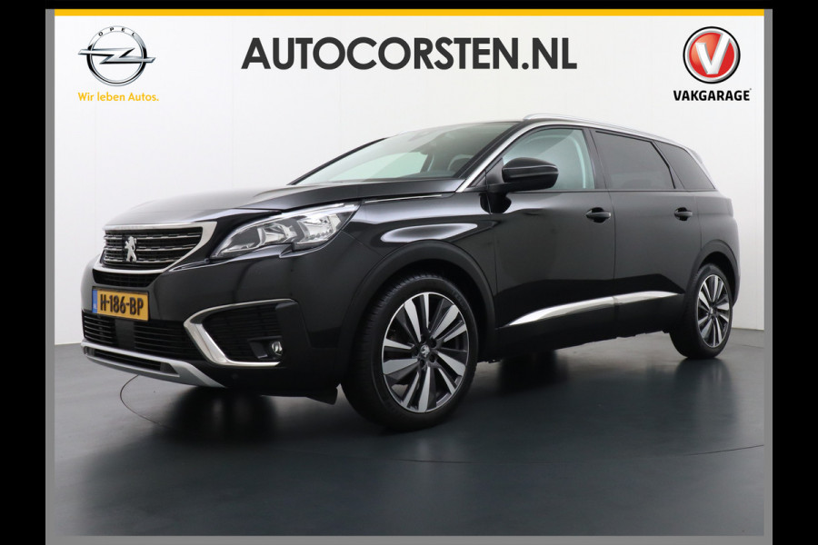 Peugeot 5008 T131PK AUT-8 7-Pers. Elektr.St. Apple Android Carplay Navi 360-Camera Trekhaak DAB+ MirrorScreen Park-Assist 19"LM Connected-Ser Virtual Cockpit (Digidash) Pack City 1+2 Privacy Glas Origineel Nederlandse auto, Dealeronderhouden € 42.000 nieuw EURO 6