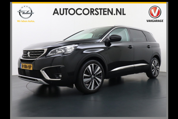 Peugeot 5008 T131PK AUT-8 7-Pers. Elektr.St. Apple Android Carplay Navi 360-Camera Trekhaak DAB+ MirrorScreen Park-Assist 19"LM Connected-Ser Virtual Cockpit (Digidash) Pack City 1+2 Privacy Glas Origineel Nederlandse auto, Dealeronderhouden € 42.000 nieuw EURO 6