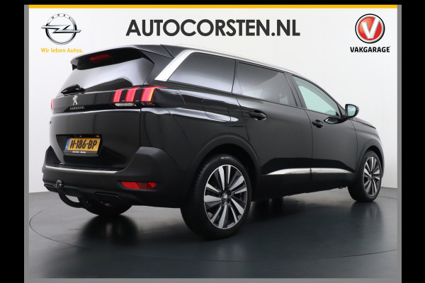 Peugeot 5008 T131PK AUT-8 7-Pers. Elektr.St. Apple Android Carplay Navi 360-Camera Trekhaak DAB+ MirrorScreen Park-Assist 19"LM Connected-Ser Virtual Cockpit (Digidash) Pack City 1+2 Privacy Glas Origineel Nederlandse auto, Dealeronderhouden € 42.000 nieuw EURO 6