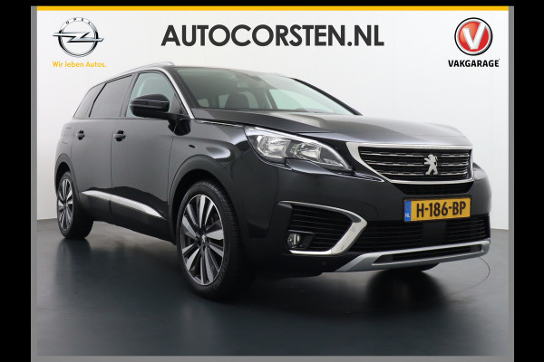 Peugeot 5008 T131PK AUT-8 7-Pers. Elektr.St. Apple Android Carplay Navi 360-Camera Trekhaak DAB+ MirrorScreen Park-Assist 19"LM Connected-Ser Virtual Cockpit (Digidash) Pack City 1+2 Privacy Glas Origineel Nederlandse auto, Dealeronderhouden € 42.000 nieuw EURO 6