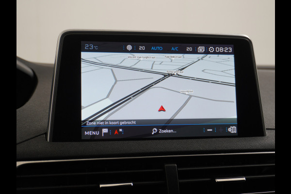 Peugeot 5008 T131PK AUT-8 7-Pers. Elektr.St. Apple Android Carplay Navi 360-Camera Trekhaak DAB+ MirrorScreen Park-Assist 19"LM Connected-Ser Virtual Cockpit (Digidash) Pack City 1+2 Privacy Glas Origineel Nederlandse auto, Dealeronderhouden € 42.000 nieuw EURO 6