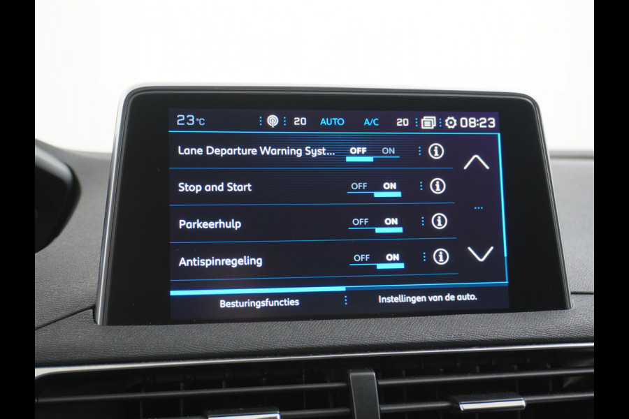 Peugeot 5008 T131PK AUT-8 7-Pers. Elektr.St. Apple Android Carplay Navi 360-Camera Trekhaak DAB+ MirrorScreen Park-Assist 19"LM Connected-Ser Virtual Cockpit (Digidash) Pack City 1+2 Privacy Glas Origineel Nederlandse auto, Dealeronderhouden € 42.000 nieuw EURO 6