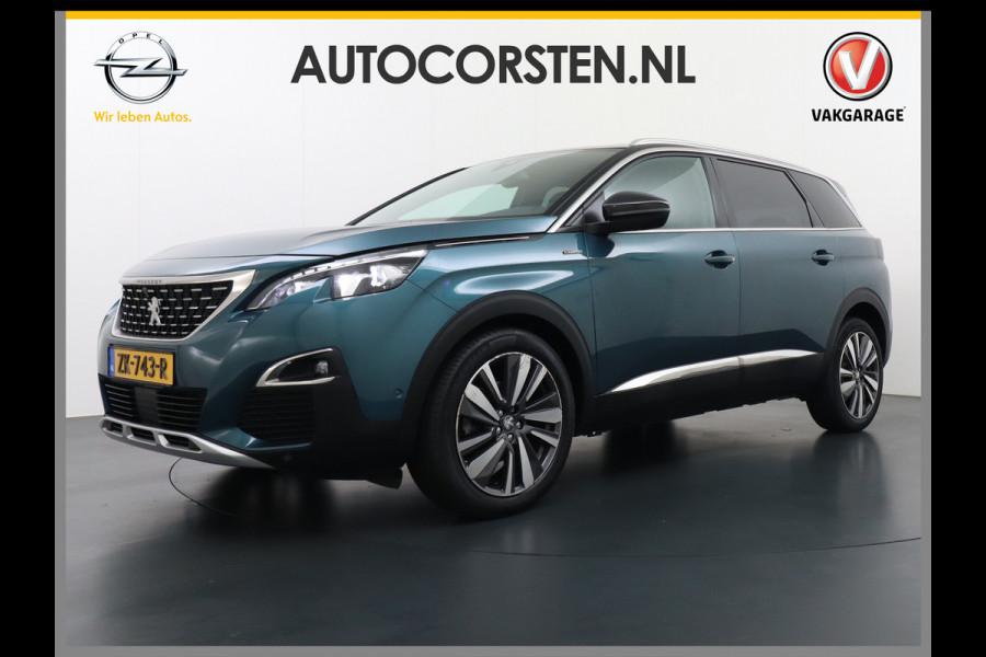 Peugeot 5008 1.6T AUT-8 181pk GT-Line 181pk 7-Pers. Pano-Dak Apple Android Full-LED Carplay Navi 360-Camera DAB+ MirrorScreen Park-Assist 19" Virtual Cockpit (Digidash) Park City 1 Privacy Glas PureTech Blue Lease Premium 1.400kg Trekvermogen 1e Eigenaar, Dealer onderhouden! EURO 6   € 44.000 nieuw