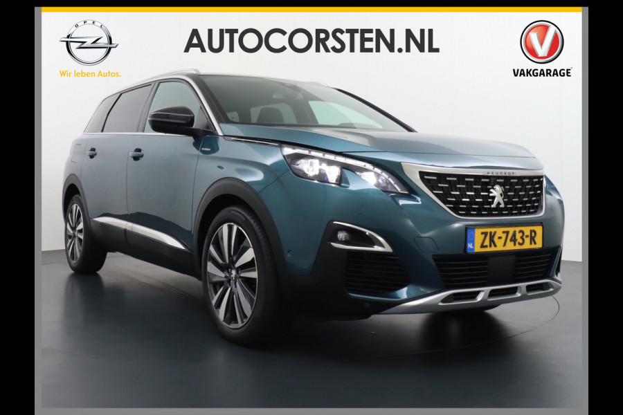 Peugeot 5008 1.6T AUT-8 181pk GT-Line 181pk 7-Pers. Pano-Dak Apple Android Full-LED Carplay Navi 360-Camera DAB+ MirrorScreen Park-Assist 19" Virtual Cockpit (Digidash) Park City 1 Privacy Glas PureTech Blue Lease Premium 1.400kg Trekvermogen 1e Eigenaar, Dealer onderhouden! EURO 6   € 44.000 nieuw