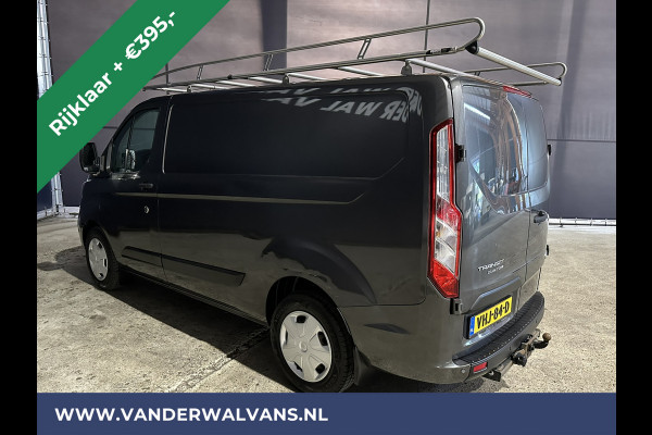 Ford Transit Custom 2.0 TDCI L1H1 Euro6 RIJKLAAR Airco | Trekhaak | Imperiaal | Cruisecontrol | Parkeersensoren | Bijrijdersbank LED
