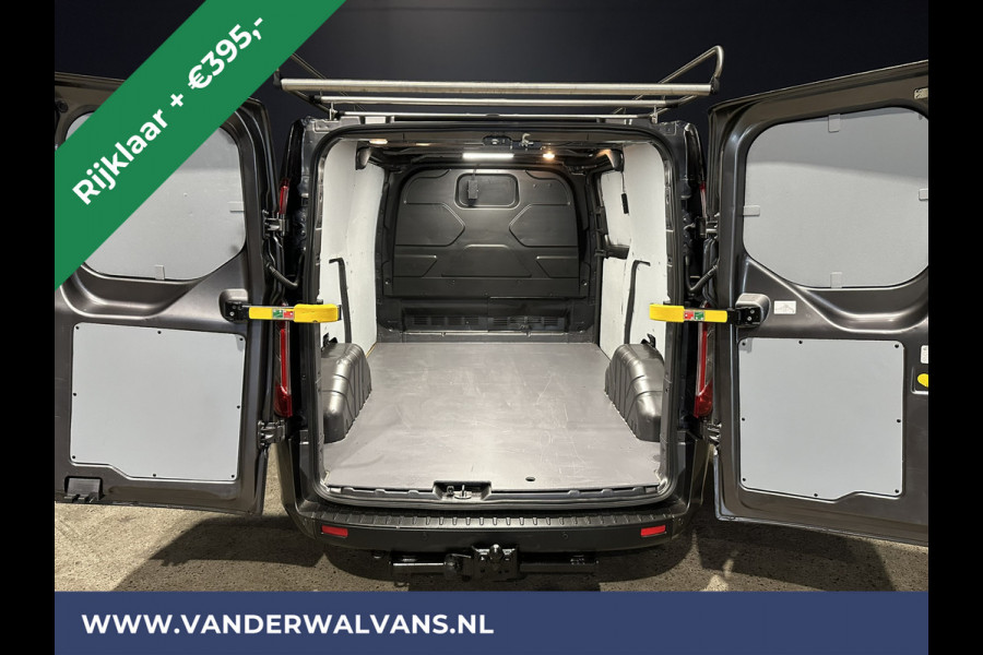 Ford Transit Custom 2.0 TDCI L1H1 Euro6 RIJKLAAR Airco | Trekhaak | Imperiaal | Cruisecontrol | Parkeersensoren | Bijrijdersbank LED