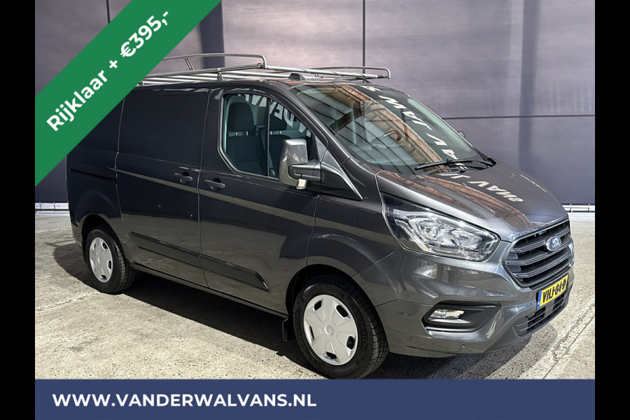 Ford Transit Custom 2.0 TDCI L1H1 Euro6 RIJKLAAR Airco | Trekhaak | Imperiaal | Cruisecontrol | Parkeersensoren | Bijrijdersbank LED