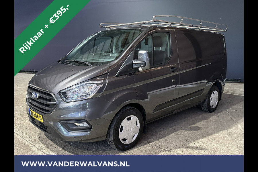 Ford Transit Custom 2.0 TDCI L1H1 Euro6 RIJKLAAR Airco | Trekhaak | Imperiaal | Cruisecontrol | Parkeersensoren | Bijrijdersbank LED