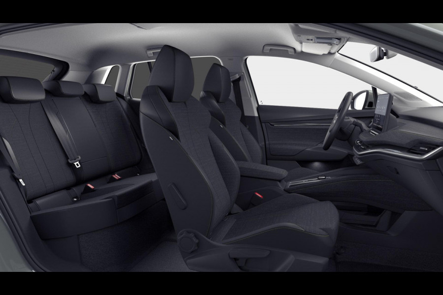 Škoda Elroq 85 Business Edition Tour 286 pk | Business Upgrade Pakket - CLEVER | 20 inch lichtmetalen velgen | Adaptive Cruise Control | Dode hoeksensor | Bagage scheidingsnet