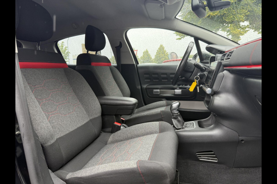 Citroën C3 1.2 PureTech Shine 1e Eigenaar,Navi,Clima,Cruise,Camera,Trekhaak,PDC,Carplay,Dealer onderhouden,Elek ramen,N.A.P,APK tot 06-2026