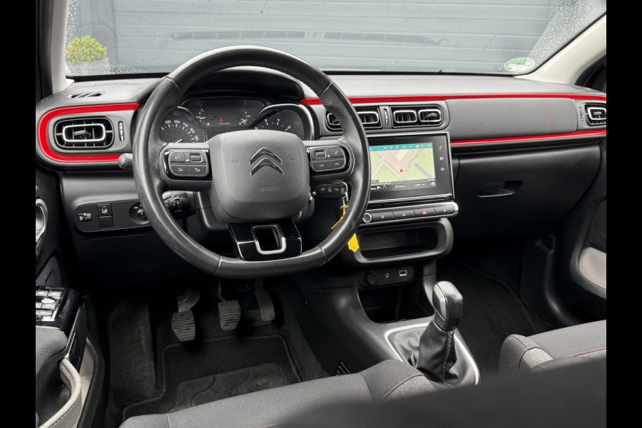 Citroën C3 1.2 PureTech Shine 1e Eigenaar,Navi,Clima,Cruise,Camera,Trekhaak,PDC,Carplay,Dealer onderhouden,Elek ramen,N.A.P,APK tot 06-2026