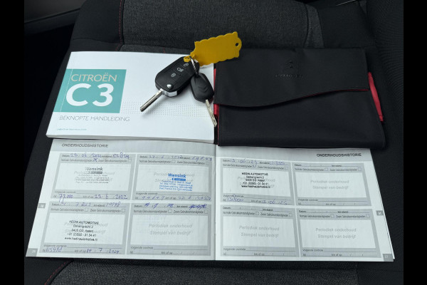 Citroën C3 1.2 PureTech Shine 1e Eigenaar,Navi,Clima,Cruise,Camera,Trekhaak,PDC,Carplay,Dealer onderhouden,Elek ramen,N.A.P,APK tot 06-2026