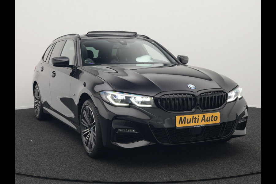 BMW 3 Serie Touring 330e xDrive M Sport Plug In Hybrid 293pk Dealer O.H PHEV | Panodak | Trekhaak af Fabriek | Adaptive Cruise | Laser LED | Adaptive Onderstel |  Head Up | 360 Camera | Keyless |