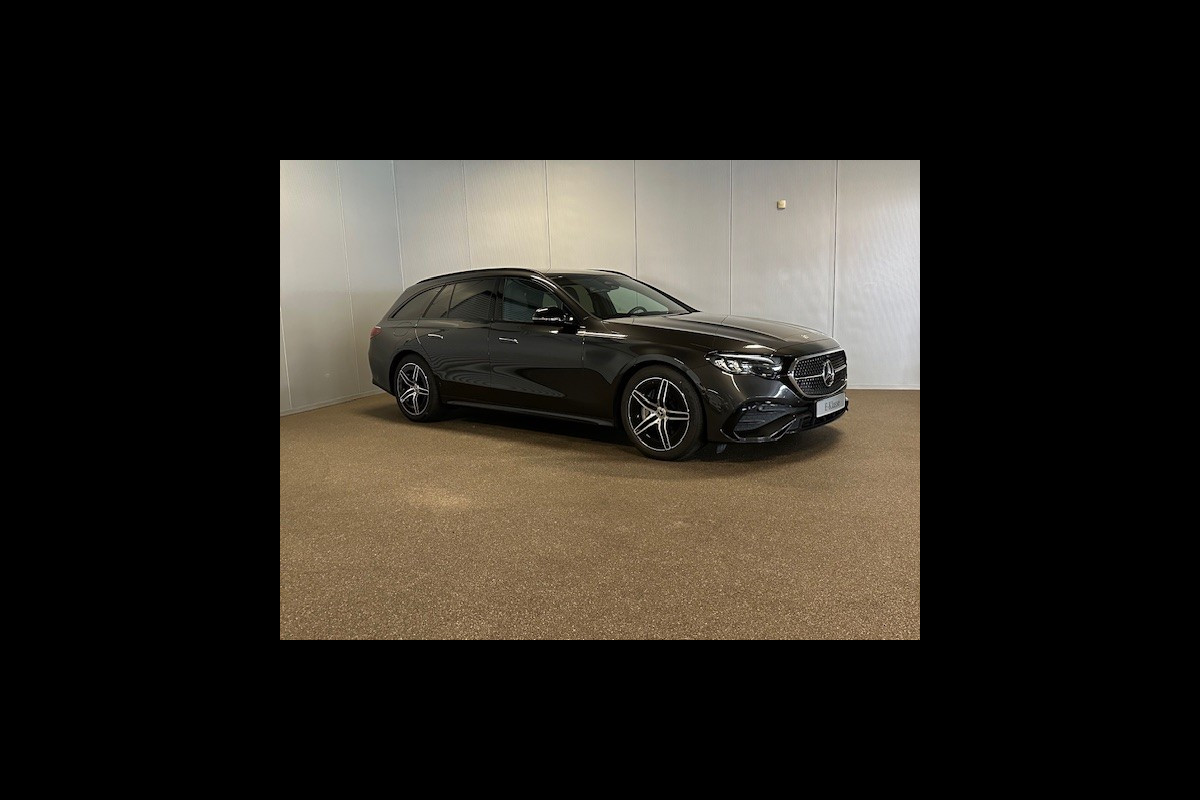 Mercedes-Benz E-Klasse Estate 200 AMG STYLING-NW MODEL-NIGHT-CAMERA-TREKHAAK-DODEHOEK-COMPLEET Mercedes-Benz E-Klasse Estate 200 AMG STYLING-NW MODEL-NIGHT-CAMERA-TREKHAAK-DODEHOEK-COMPLEET