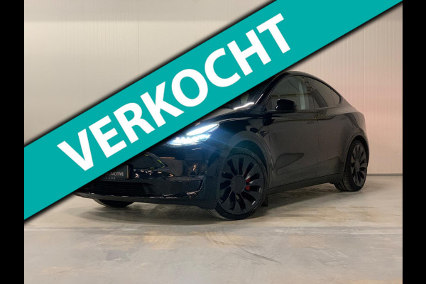 Tesla Model Y Performance AWD 75 kWh | EAP | TESLA GARANTIE | ZONNEDAK | BLACK EDITION