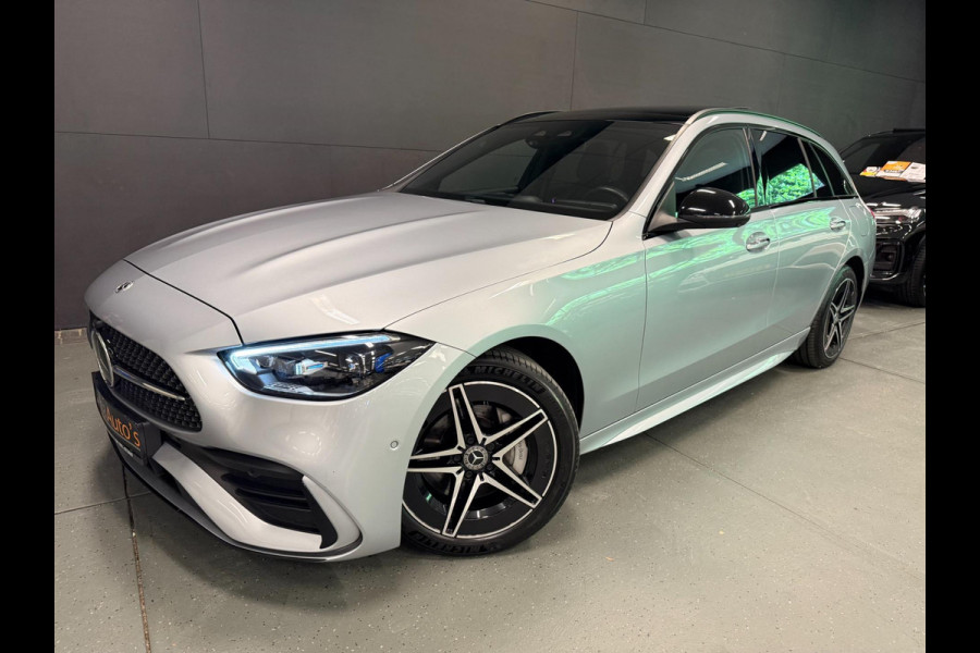 Mercedes-Benz C-Klasse Estate 300 e AMG Line PANO/BURMESTER/LEDER/DAB/CAM/STOEL-M/STOEL-VENTILATIE////