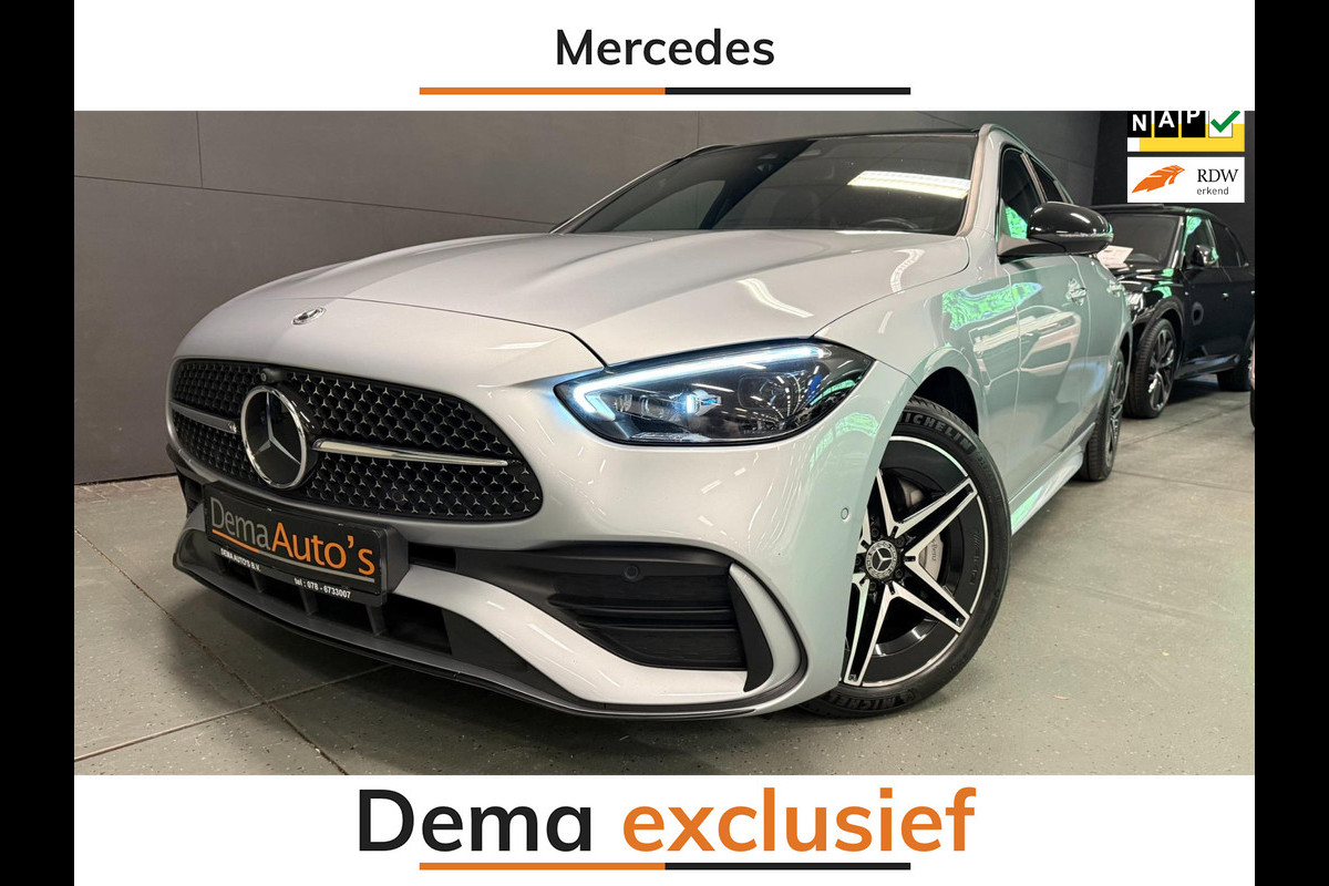 Mercedes-Benz C-Klasse Estate 300 e AMG Line PANO/BURMESTER/LEDER/DAB/CAM/STOEL-M/STOEL-VENTILATIE//// Mercedes-Benz C-Klasse Estate 300 e AMG Line PANO/BURMESTER/LEDER/DAB/CAM/STOEL-M/STOEL-VENTILATIE////