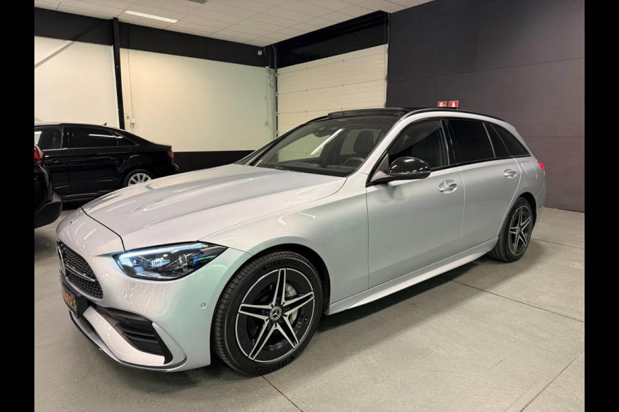 Mercedes-Benz C-Klasse Estate 300 e AMG Line PANO/BURMESTER/LEDER/DAB/CAM/STOEL-M/STOEL-VENTILATIE////