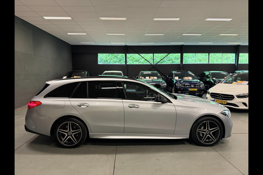 Mercedes-Benz C-Klasse Estate 300 e AMG Line PANO/BURMESTER/LEDER/DAB/CAM/STOEL-M/STOEL-VENTILATIE////