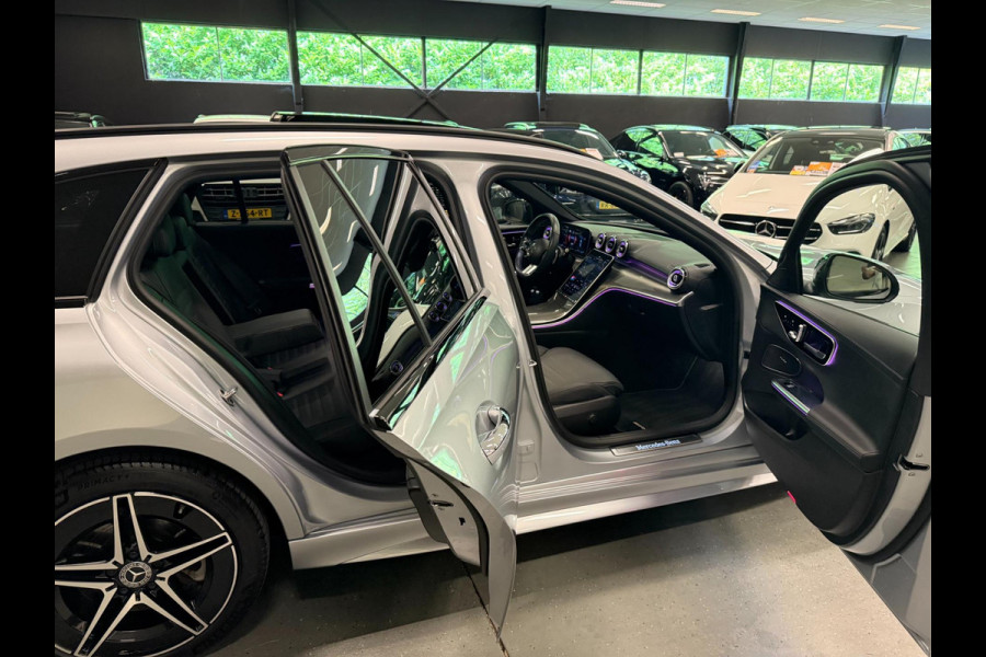 Mercedes-Benz C-Klasse Estate 300 e AMG Line PANO/BURMESTER/LEDER/DAB/CAM/STOEL-M/STOEL-VENTILATIE////