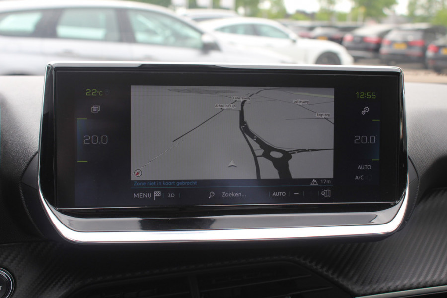 Peugeot e-2008 EV Allure 50 kWh / Camera / Half leder / Virtual Cockpit / 17'' / LED Koplampen / Keyless / Navigatie / Stoelverwarming / Cruise Control