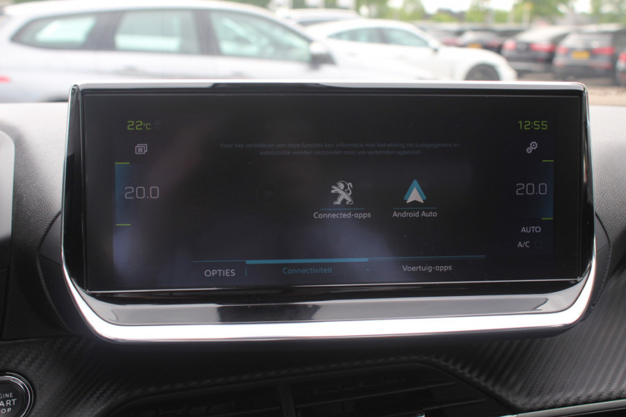Peugeot e-2008 EV Allure 50 kWh / Camera / Half leder / Virtual Cockpit / 17'' / LED Koplampen / Keyless / Navigatie / Stoelverwarming / Cruise Control