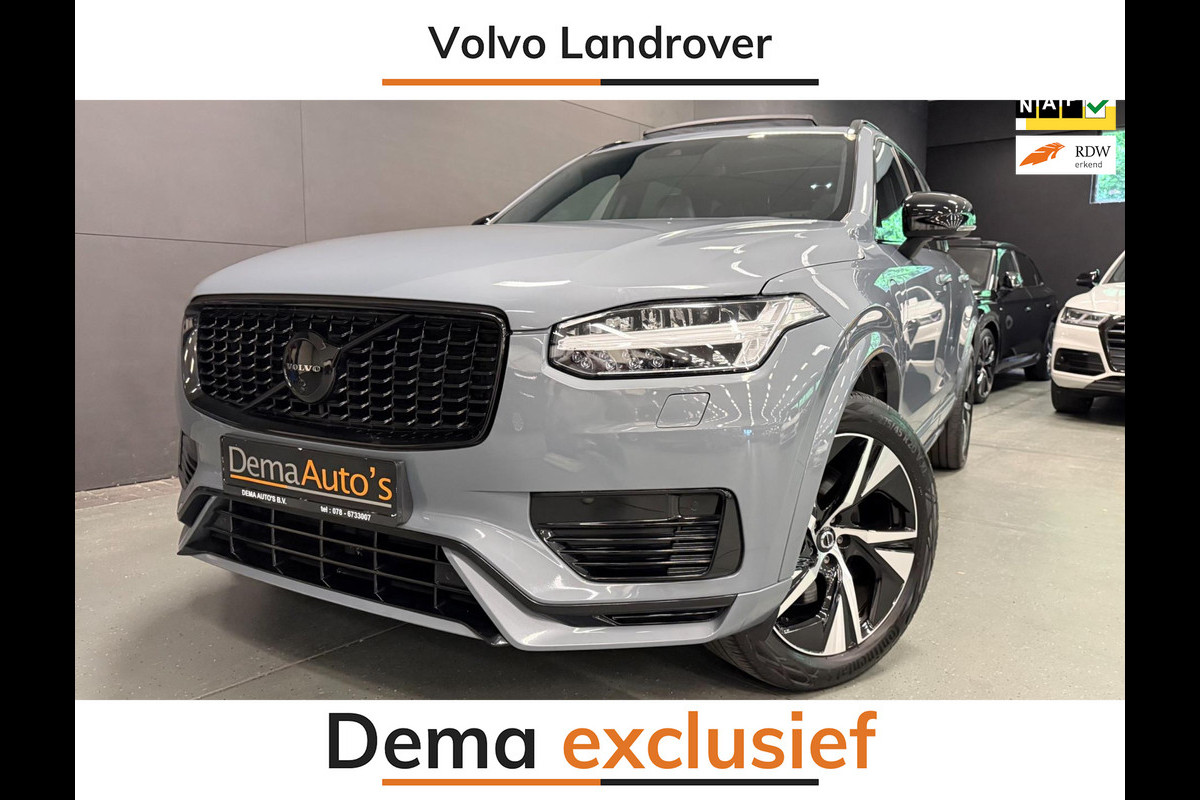 Volvo XC90 2.0 T8 Recharge AWD R-Design 7P PANO/LEDER/NAVI/CAM/H-KARDON/DAB/// Volvo XC90 2.0 T8 Recharge AWD R-Design 7P PANO/LEDER/NAVI/CAM/H-KARDON/DAB///